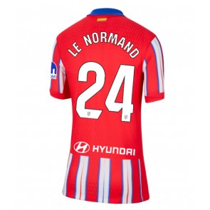 Billiga Atletico Madrid Robin Le Normand #24 Hemmatröja Dam 2024-25 Kortärmad